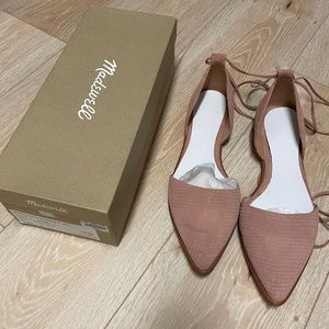 Madewell Ankle-wrap D'orsay Flats